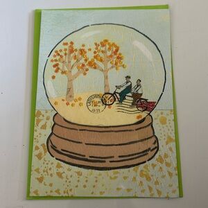 NEW Amy Rice Groom & Groom Same Sex Wedding greeting Card Mr & Mr ‘Tandem’ 🤵🤵